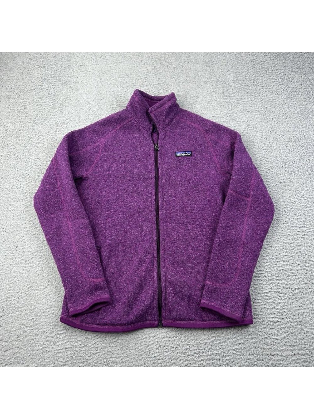 Patagonia Better Sweater Women’s Full Zip Purple Size Medium Fleece